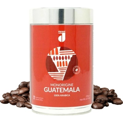 Danesi caffe Guatemala Monoorigine кафе на зърна консерва 250гр