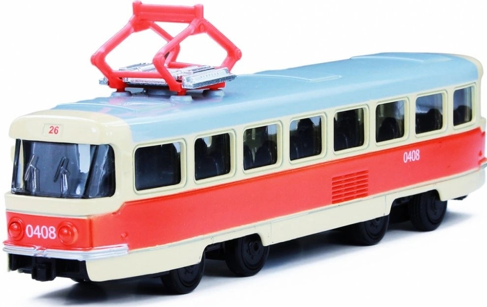RAPPA Metal Czech retro tram mini 8.5 cm Véhicules de jeu RAPPA Metal Czech retro tram mini 8.5 cm Véhicules de jeu