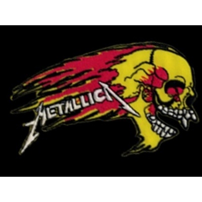Nášivka METALLICA firehead vyšívaná zažehlovací