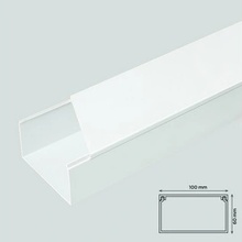 Canalux Žľab 100 x 60 mm biely