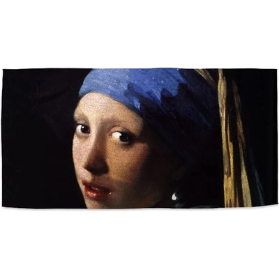 Sablio Uterák Dievča s perlou Johannes Vermeer 70 x 140 cm