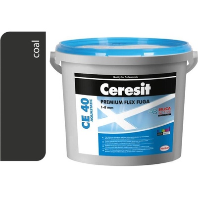 Ceresit CE 40 Coal 18 Aquastatic Flexibilná škárovacia hmota 2 kg, coal