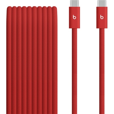 Apple MHX94EE/A Beats 240W USB-C to USB-C Braided 3m červený