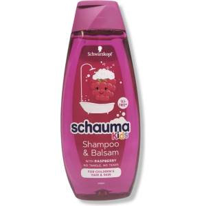 Schauma шампоан и балсам за момичета, Малина, 400мл