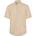 HUGO BOSS Риза с къс ръкав Boss Mens BOSS BLACK Liam Short Sleeve Buttoned Shirt - Beige 286