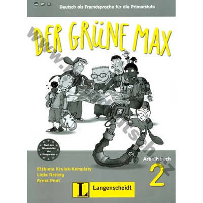 Der grüne Max 2 pracovný zošit 2. diel vr. audioCD