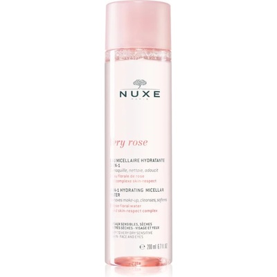 NUXE Very Rose хидратираща мицеларна вода за много суха и чувствителна кожа 200ml