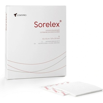 Sorelex antimikrobiální krytí 10 x 10 cm 1 ks