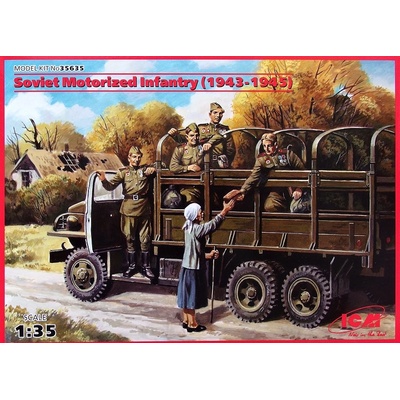 ICM Soviet Motorized Infantry 1943 1945 5 fig. 1:35