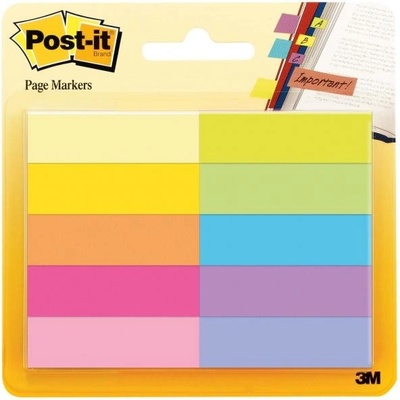 3M Záložky Post-it papierové 12,7x44,4mm