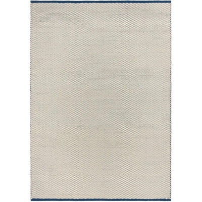 noo. ma Син/бежов ръчно изработен вълнен килим 170x240 cm Lenu - noo. ma (ACC2511.170)