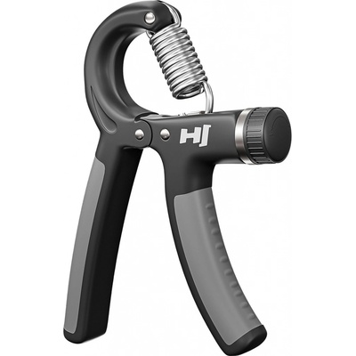 Hop-Sport Posilňovač rúk s reguláciou 5-60kg čierno-šedý