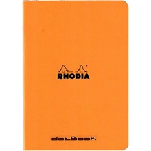 Rhodia Zápisník tečkovaný A5 oranžový