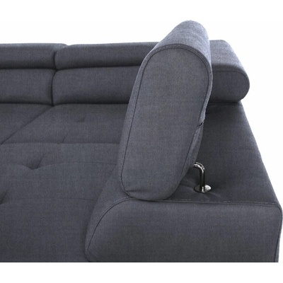 Kondela Buton R látka šedá levá – Zboží Mobilmania