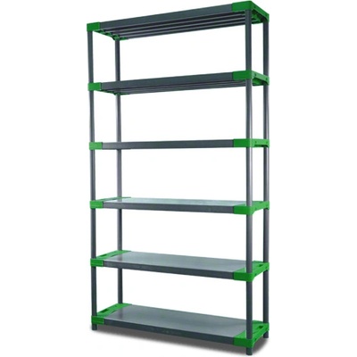 Wamar Sosenka Regál jupiter-6 222x90 x 46 zelená