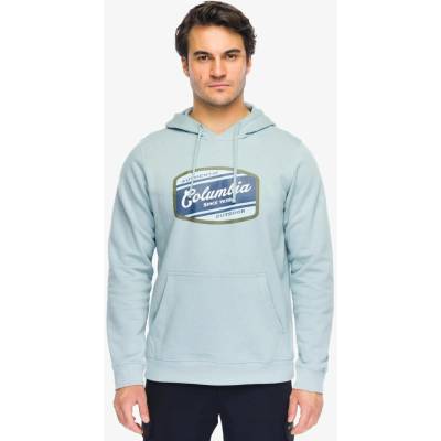 Columbia Trek Graphic Hoodie crushed blue/c.badge
