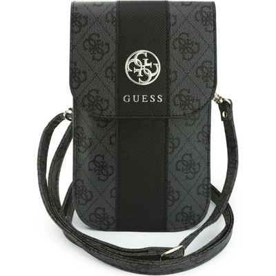 Guess taška na telefon 4G & Classic Logos Stripe Strap černá GUWB6PG4S4RK