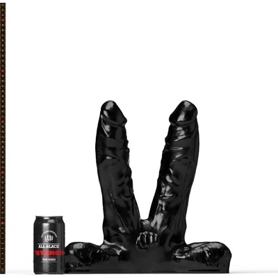 All Black Steroid ABS03 Teamwork dildo 34,5 x 5,2 - 7,1 5,2 - 7,3 cm