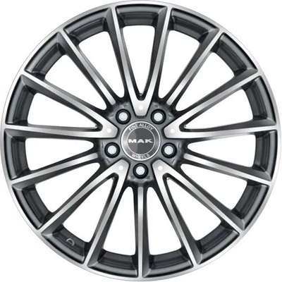MAK KOMET 9X19 5X112 ET30 graphite polished