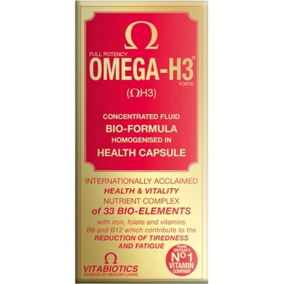 Vitabiotics Omega-H3 Original [30 Гел капсули]