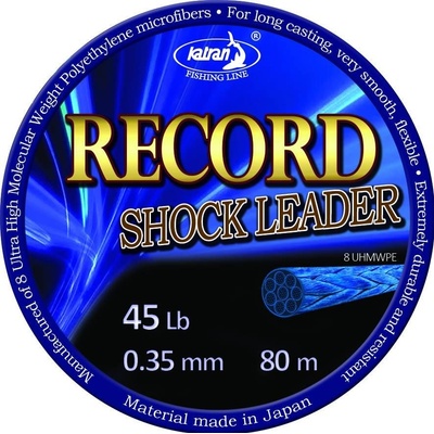 Katran šnúra RECORD 60lb 80m zelená