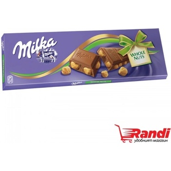 Milka Шоколад Milka Цели лешници 270гр