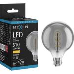 Mexen Vintis LED спираловидна жичка E27, G95, 6W, Топла - 2700K, 510 lm, димна - L167-E27-0627-70 (L167-E27-0627-70)