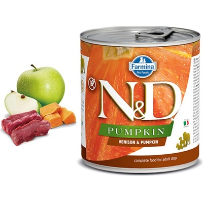 N&D Pumpkin Dog Adult Venison & Pumpkin 2 x 285 g