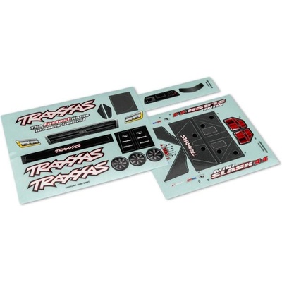Traxxas стикери Mini Slash