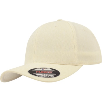 Urban Classics Шапка с козирка в бяло Flexfit Pastel Melange CapUB-6277MS-00818 - Бежов, размер XS/S