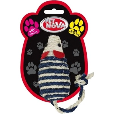 Pet Nova Sisalmouse 5 hračka pre mačky 10x5cm