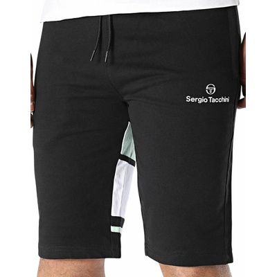 Sergio Tacchini Arpa Fleece Bermuda black/beige Čierny