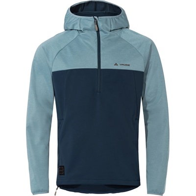 VAUDE Мъжки софтшел пуловер Vaude Tremalzo Softshell HZ Jacket Softshell jumper - Cloudy Blue (003-3721-0112)