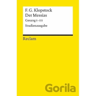 Der Messias - Klopstock, Friedrich Gottlieb