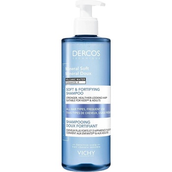 Vichy Dercos Подсилващ шампоан Mineral Soft, 400 ml