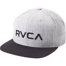 RVCA Twill Snapback šedá