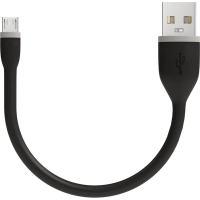 Satechi ST-FCM6B Flexible USB to Micro USB, 0,15m, černý
