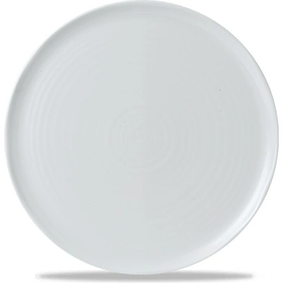 DUDSON Kulatý mělký talíř 318 mm organická bílá
