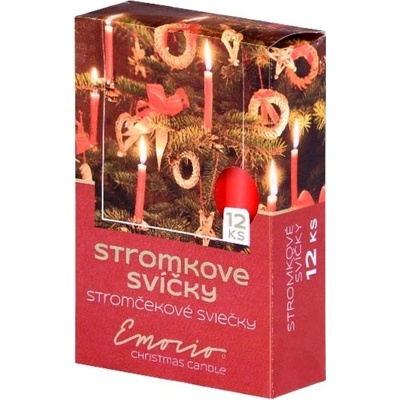 Emocio Stromkové 12ks 12x100 červené – Hledejceny.cz