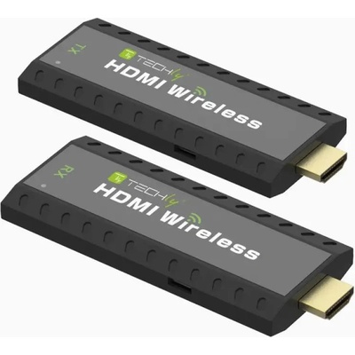 TECHLY IDATA HDMI-WL53 AV удължител AV предавател и приемник черен (365641)