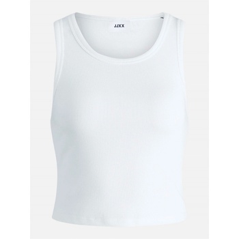 JJXX Fallon Sleeveless Ribbed Top Ladies - Bright White