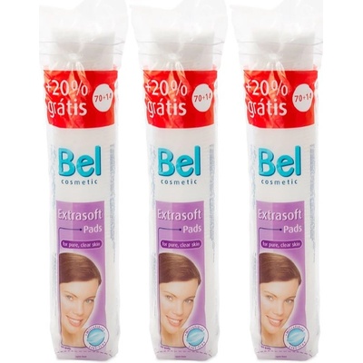 Bel Extra Soft odličovací tampony výhodné balení 3 x 84 ks – Zboží Dáma