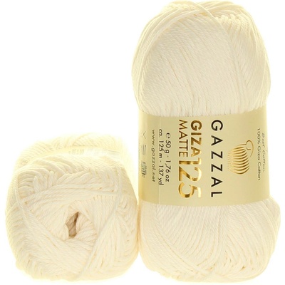 Gazzal Giza Matte 125 5550 bílá