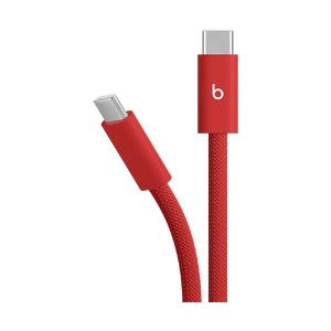 Beats 240W USB-C to USB-C Braided Cable (3 m ) - Rapid Red (mhx94zm/a)