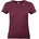 B&C Collection B&c 190 / Дамска тениска от плътен памук - бордо s (01004t37001)