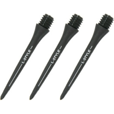 L Style Carbonové Hroty Hard Lip Point 30 mm 6ks