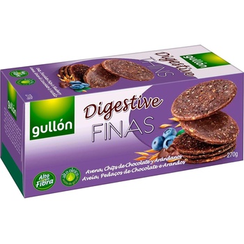 Image 1 of gullón БИСКВИТИ ДАЙДЖЕСТИВ С БОРОВИНКИ И ШОКОЛАД (270 Г)