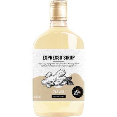 ManuCafe ESPRESSO SIRUP ZÁZVOR 500 ml