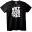 NOONEBRAND Тениска Диво и Свободно - L, Black