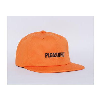 Pleasures Power Logo Hat Orange Snapback oranžová / oranžová